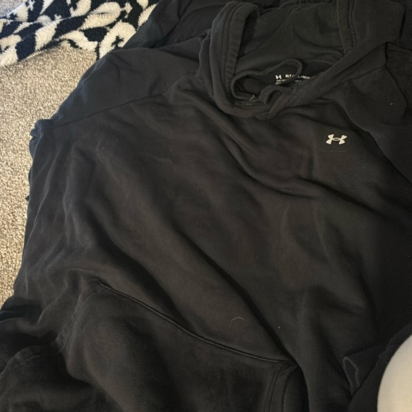 Black under armour sweatshirt men’s XLT - Picture 1 of 1
